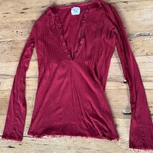 linQ designed in LA Small shirt cotton rayon